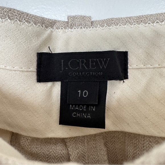 J. Crew Collection • 100% Linen Wide Leg Trousers - Picture 7 of 8